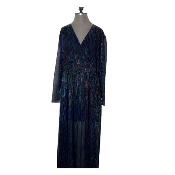 arula Dresses & Skirts - NEW! Arula / A Beautiful Soul Metallic Maxi Dress Plus size 18/20